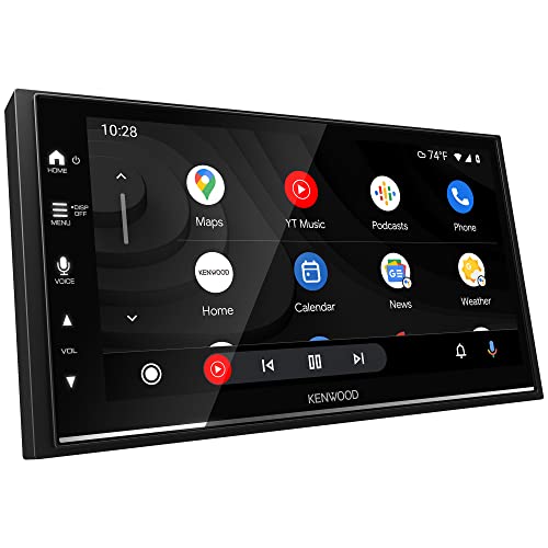 KENWOOD DMX7709S 6.8-Inch Capacitive Touch Screen, Car Stereo, CarPlay and Android Auto, Bluetooth, AM/FM Radio, MP3 Player, USB Port, Double DIN, 13-Band EQ, SiriusXM KENWOOD DMX7709S 6.8-Inch Capacitive Touch Screen, Car Stereo, CarPlay and Android Auto, Bluetooth, AM/FM Radio, MP3 Player, USB Port, Double DIN, 13-Band EQ, SiriusXM